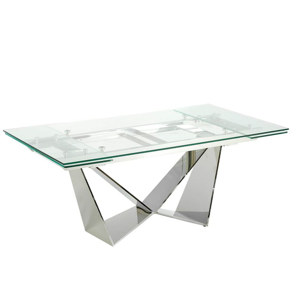 Dining Tables - Extendable glass dining table - ANGEL CERDÁ