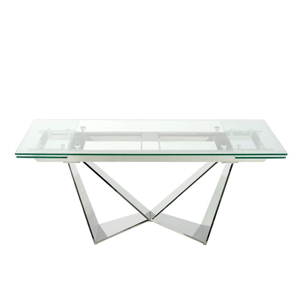 Dining Tables - Extendable glass dining table - ANGEL CERDÁ