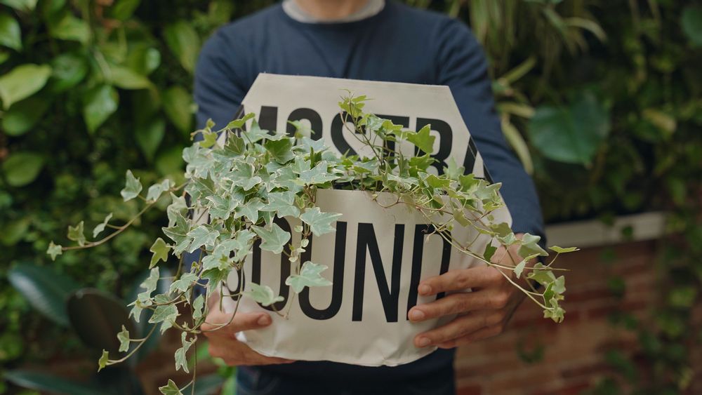 Vases - Wall Planters made from Reused Banners - CITYSENS