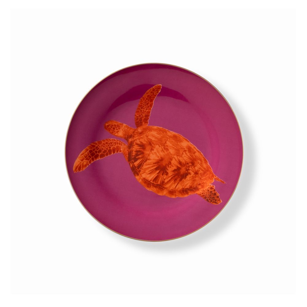 Everyday plates - Set of 4 Dessert Plates Set Bi-Color - HOME BY KRISTY