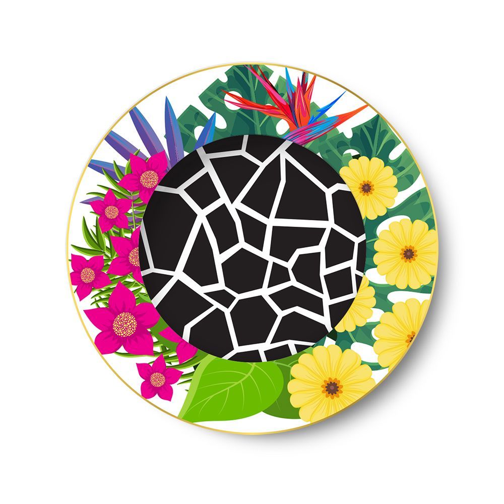 Everyday plates - Set of 4 - Dinner Plates Set Bijoux Animals - HOME BY KRISTY