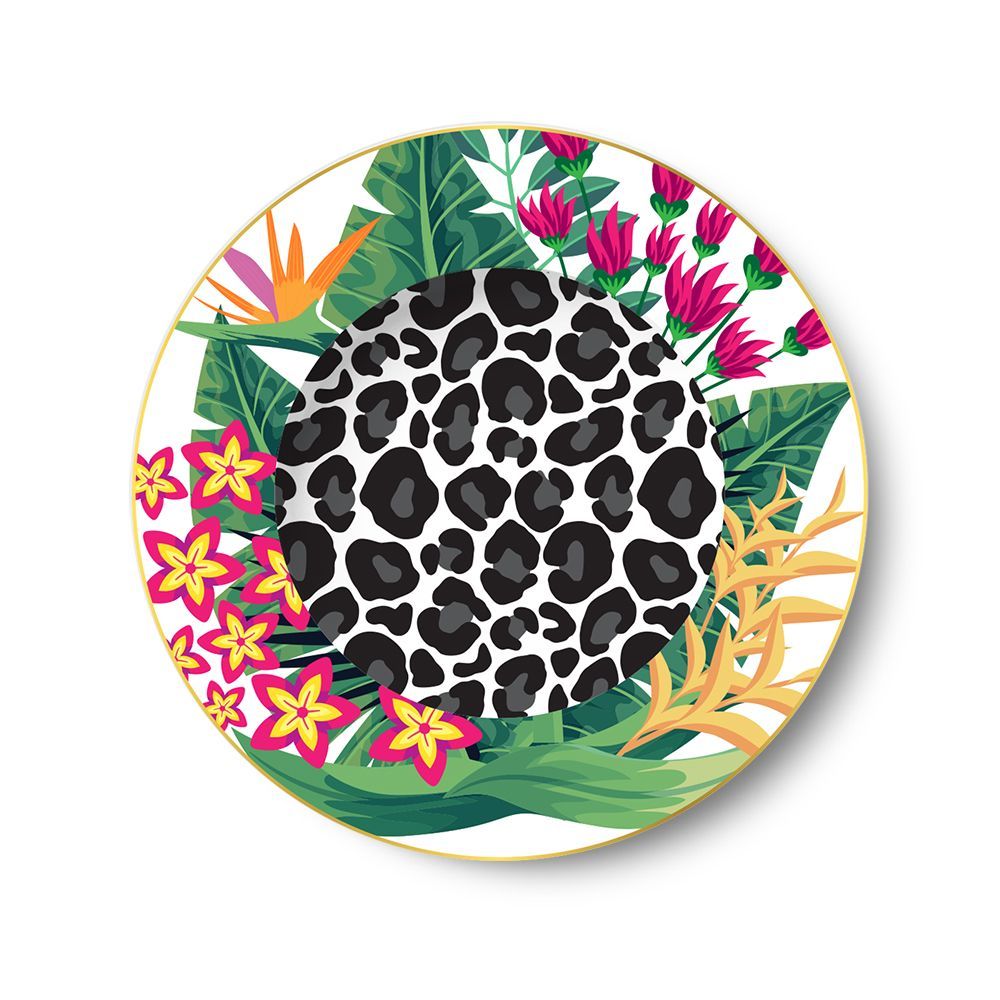 Everyday plates - Set of 4 - Dinner Plates Set Bijoux Animals - HOME BY KRISTY