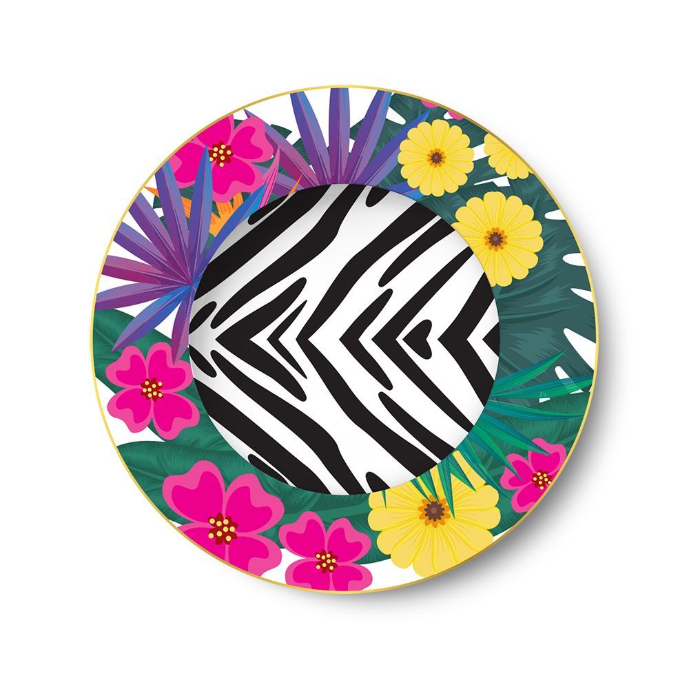 Everyday plates - Set of 4 - Dinner Plates Set Bijoux Animals - HOME BY KRISTY