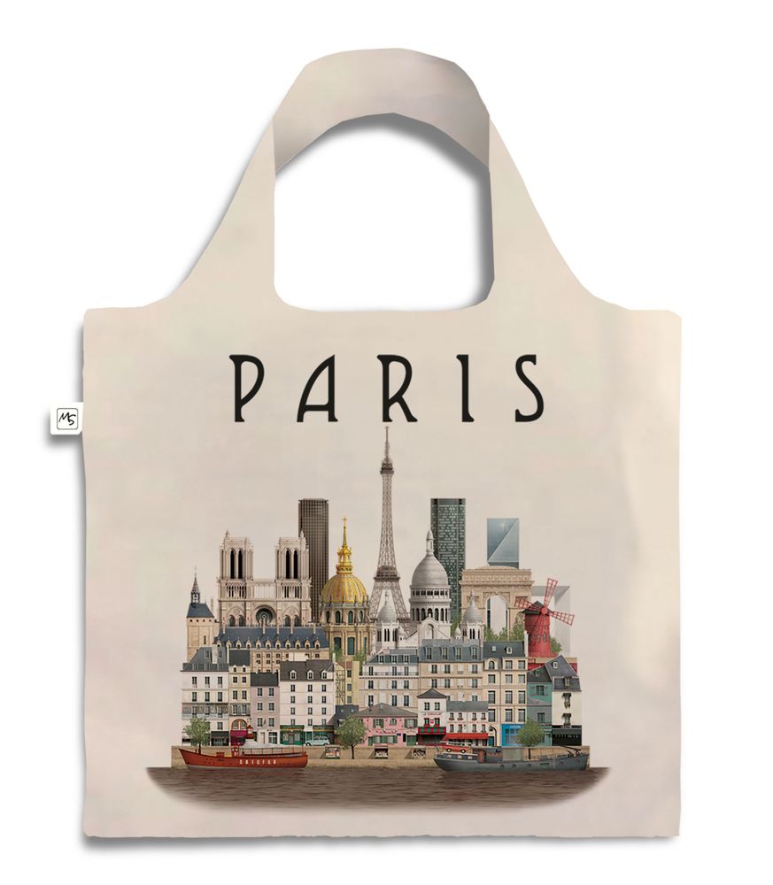 Bags and totes - Tote bag Paris - Recycled polyester - MARTIN SCHWARTZ