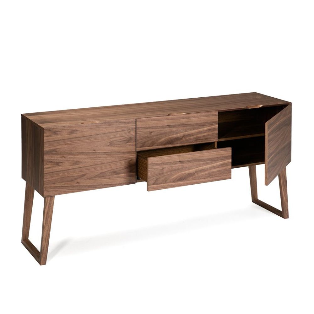 Sideboards - Walnut wood sideboard model - ANGEL CERDÁ