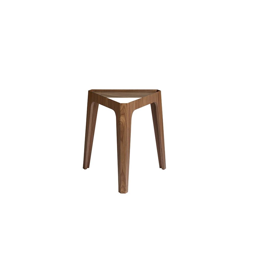 Coffee tables - Corner table walnut structure - ANGEL CERDÁ