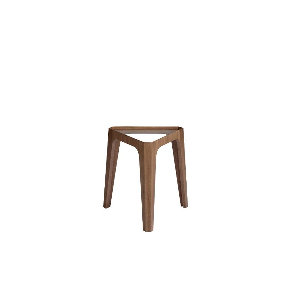 Coffee tables - Corner table walnut structure - ANGEL CERDÁ