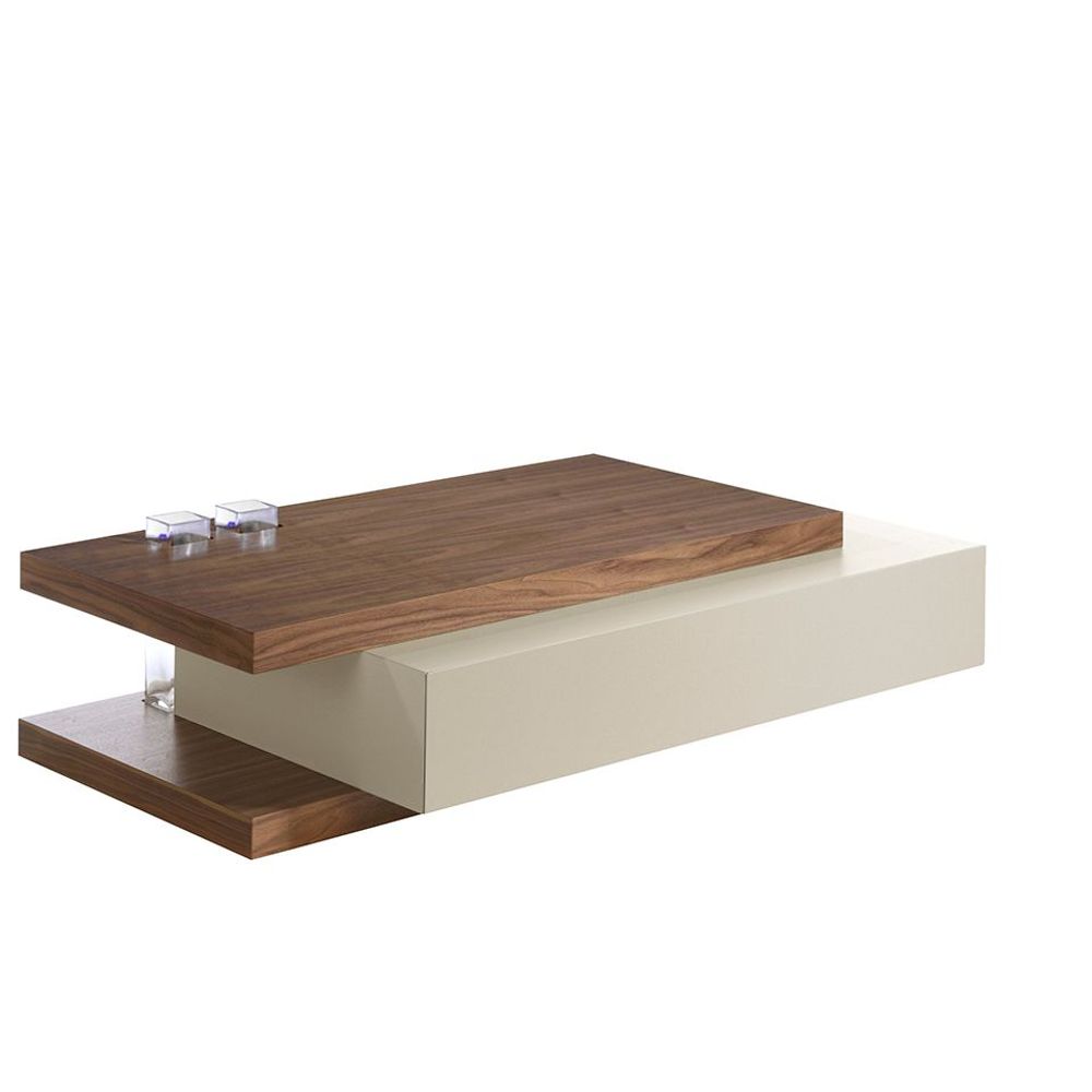 Coffee tables - Coffee table mist and walnut - ANGEL CERDÁ