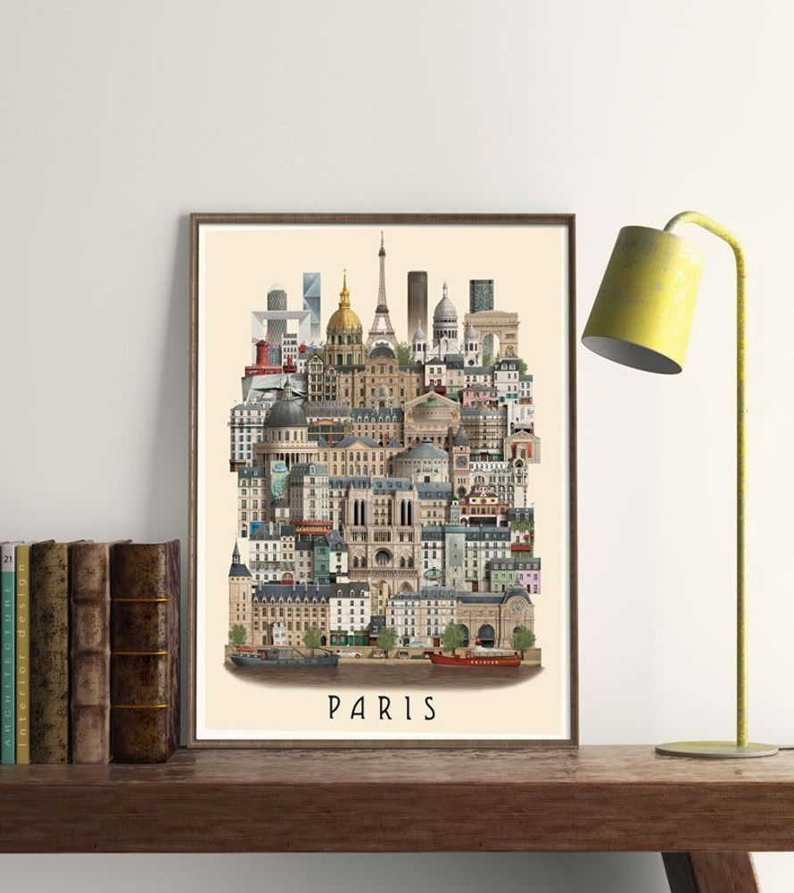 Poster - Paris Poster - MARTIN SCHWARTZ