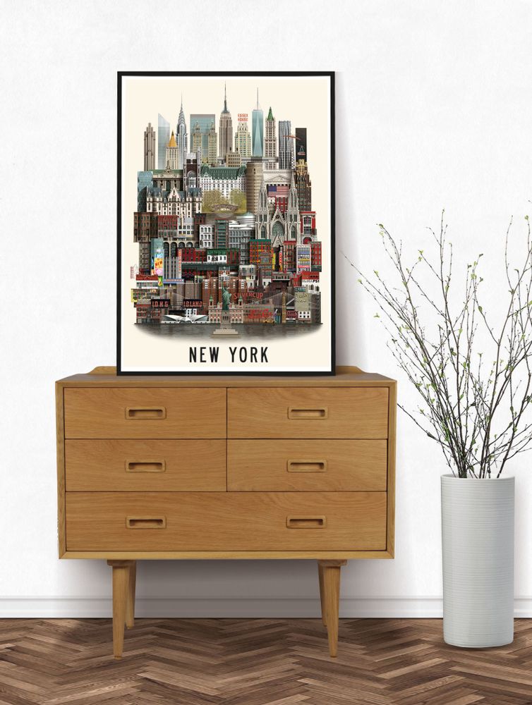 Poster - New York Poster - MARTIN SCHWARTZ