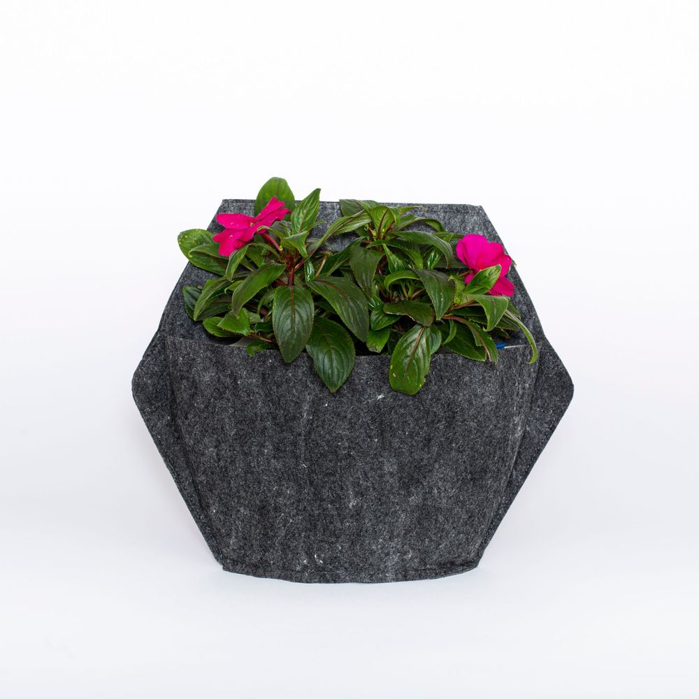 Floral decoration - CitySens Self-Watering Wall Planter with Textile Cover - CITYSENS
