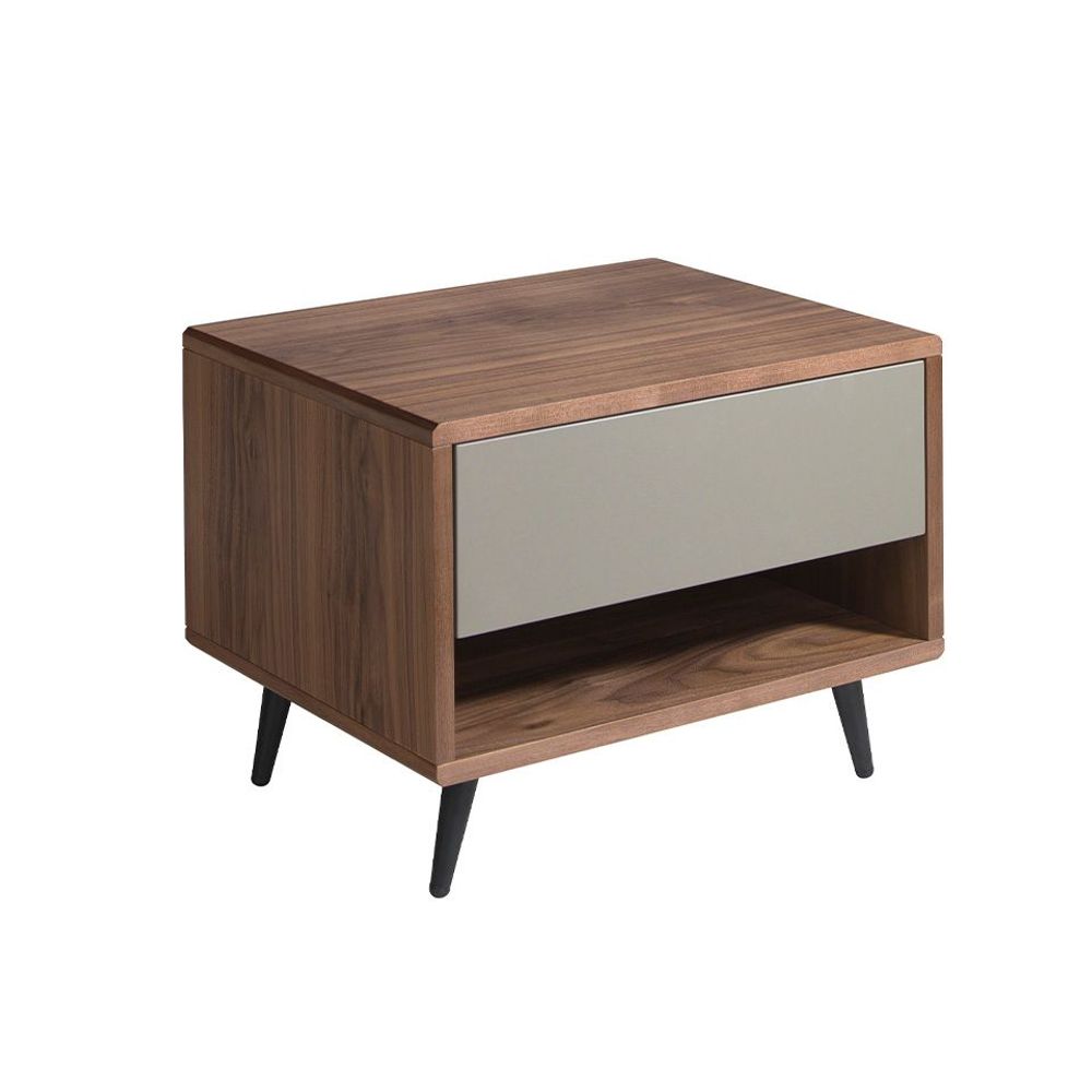 Night tables - Bedside table walnut - ANGEL CERDÁ