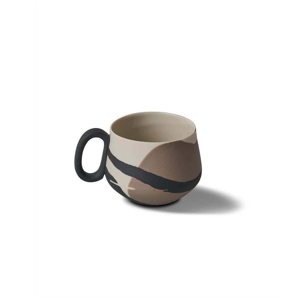 Tasses et mugs - Tube Espresso Cup Colour Wave - ESMA DEREBOY HANDMADE PORCELAIN