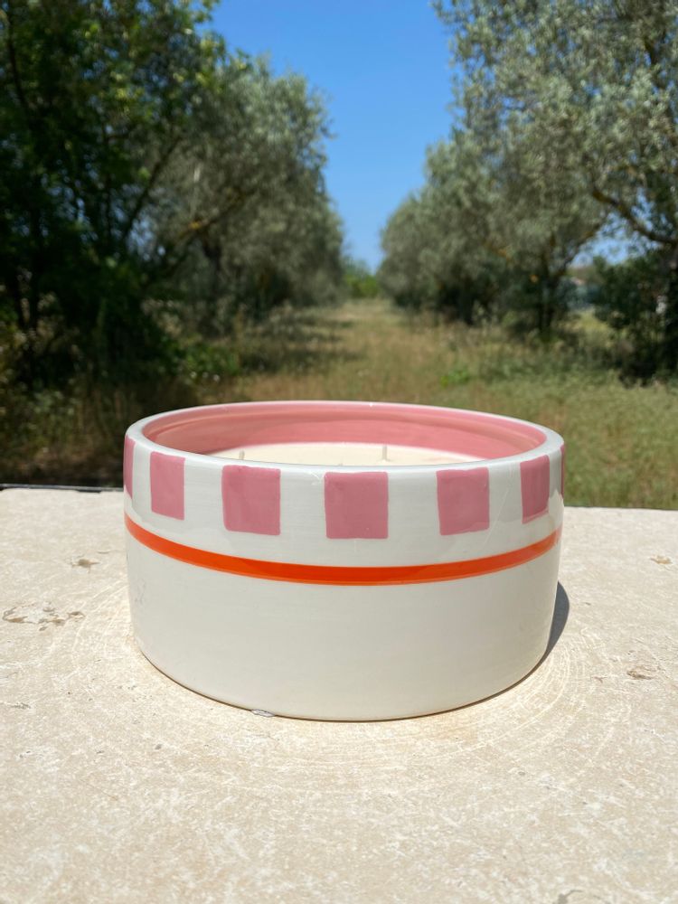 Gifts - PINK AIX-EN-PROVENCE CANDLE - CONFIDENCES PROVENCE