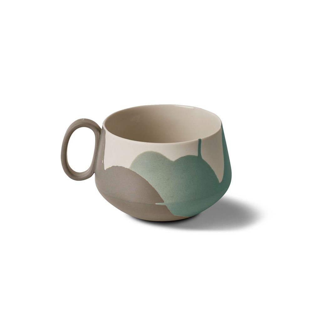 Tasses et mugs - Tube Tea Cup Colour Wave - ESMA DEREBOY HANDMADE PORCELAIN
