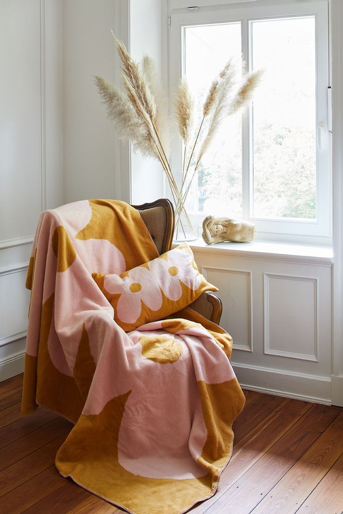Fabric cushions - Super soft and cosy recycled cotton cushions and throws - LIV INTERIOR