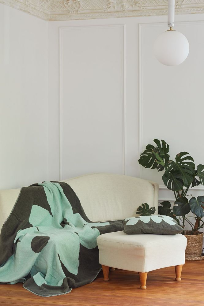 Fabric cushions - Super soft and cosy recycled cotton cushions and throws - LIV INTERIOR