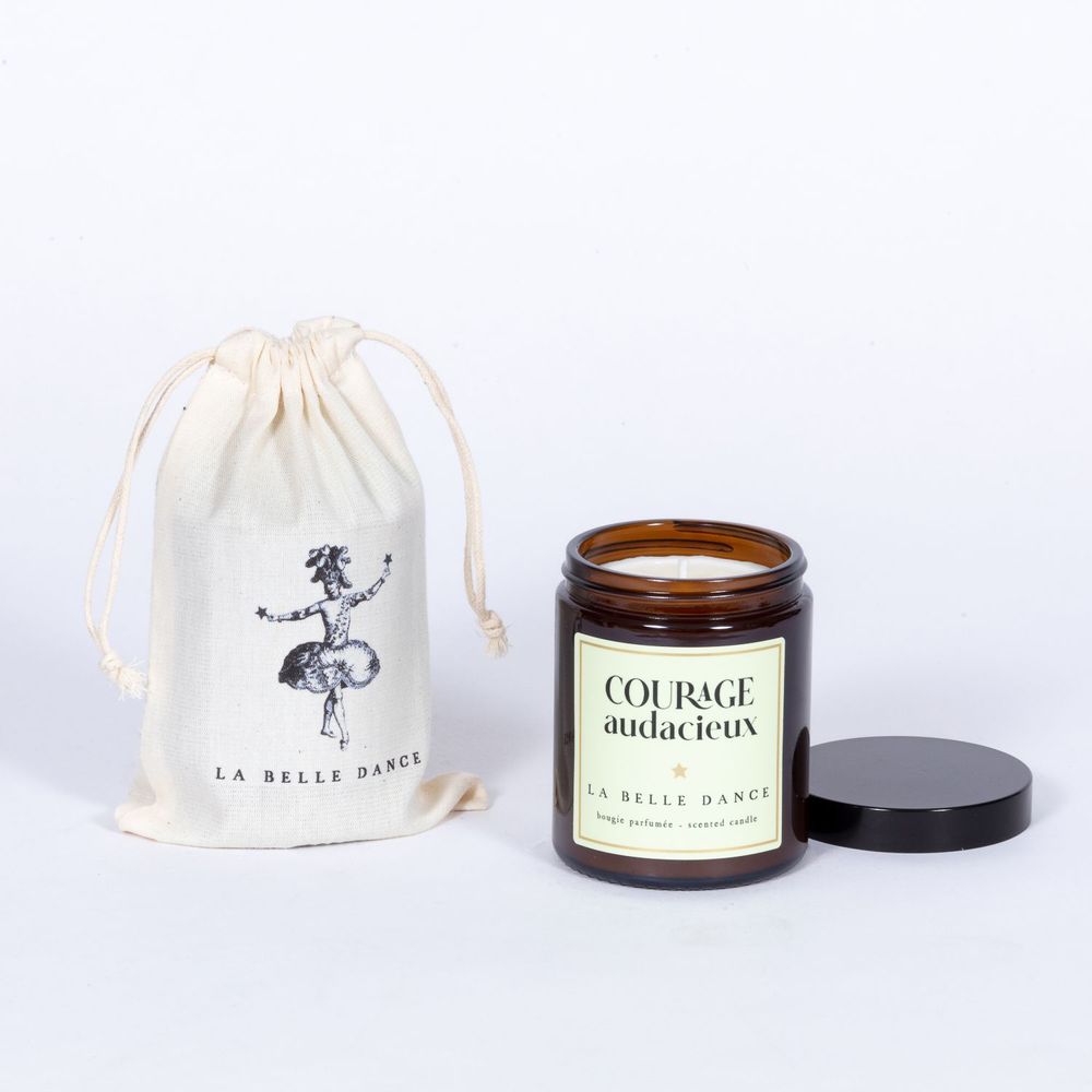 Bougies - LA BELLE DANCE - BOUGIE PARFUMÉE CIRE 100 % VÉGÉTALE - FEUILLES DE FIGUIER - LA BELLE DANCE