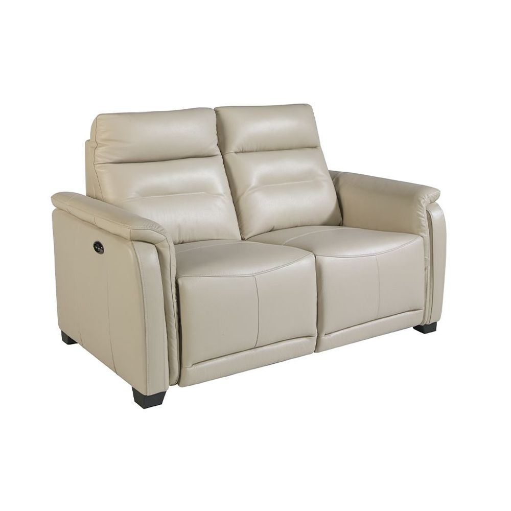 Sofas - 2 seater sofa upholstered in leather with relax mechanism - ANGEL CERDÁ