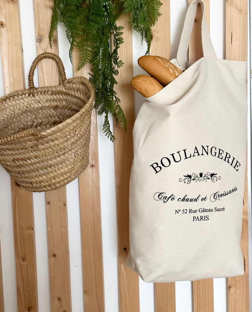 Cadeaux - Le charme rétro de la boulangerie : Sacs pour baguettes de pain authentiques - ATELIER COSTÀ