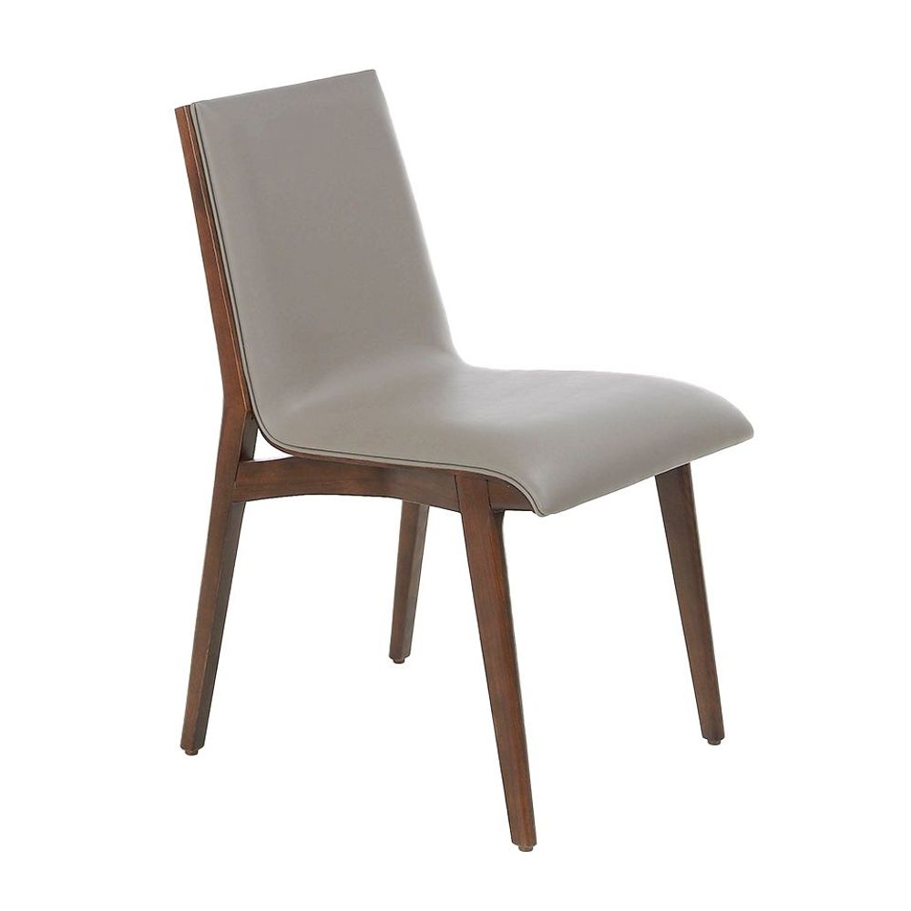 Chairs - Upholstered leatherette Dining table chair - ANGEL CERDÁ