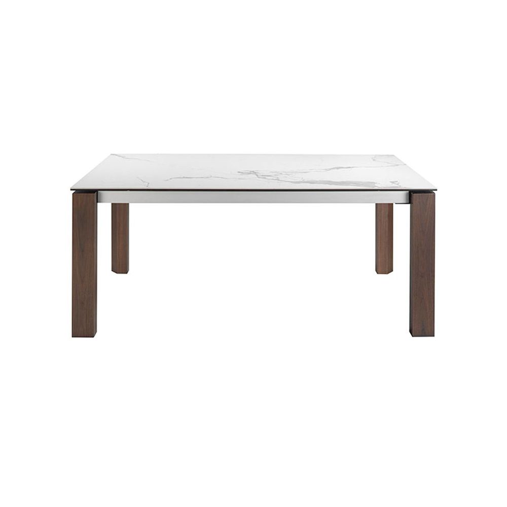 Tables Salle à Manger - Table de salle à manger extensible en marbre blanc - ANGEL CERDÁ