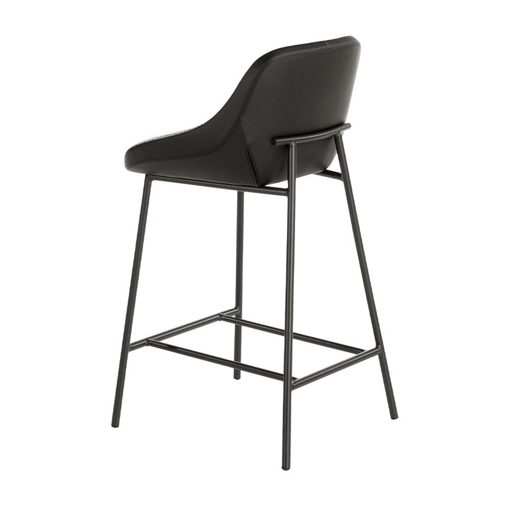 Stools - Stool upholstered in fabric and eco-leather - ANGEL CERDÁ