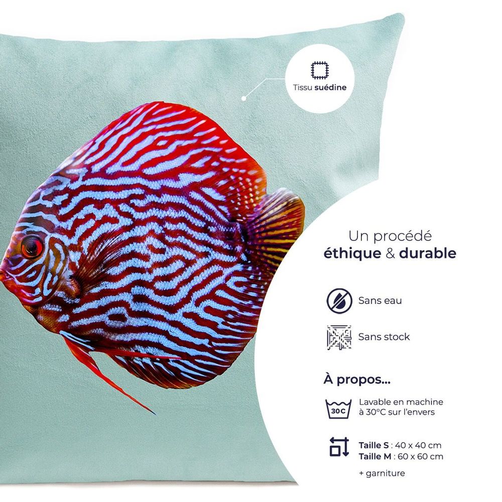 Coussins textile - Coussin Mister Red - ARTPILO