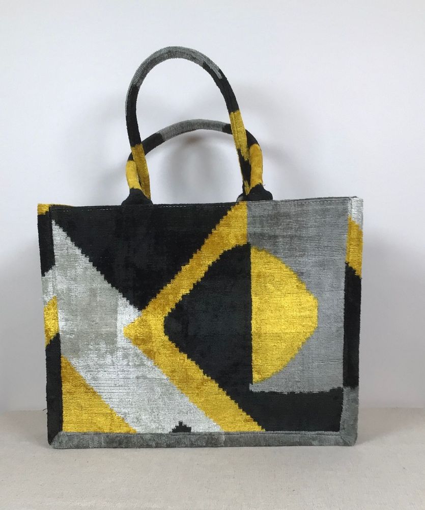 Bags and totes - VELVET TOTE BAG. - DEREGÖZÜ
