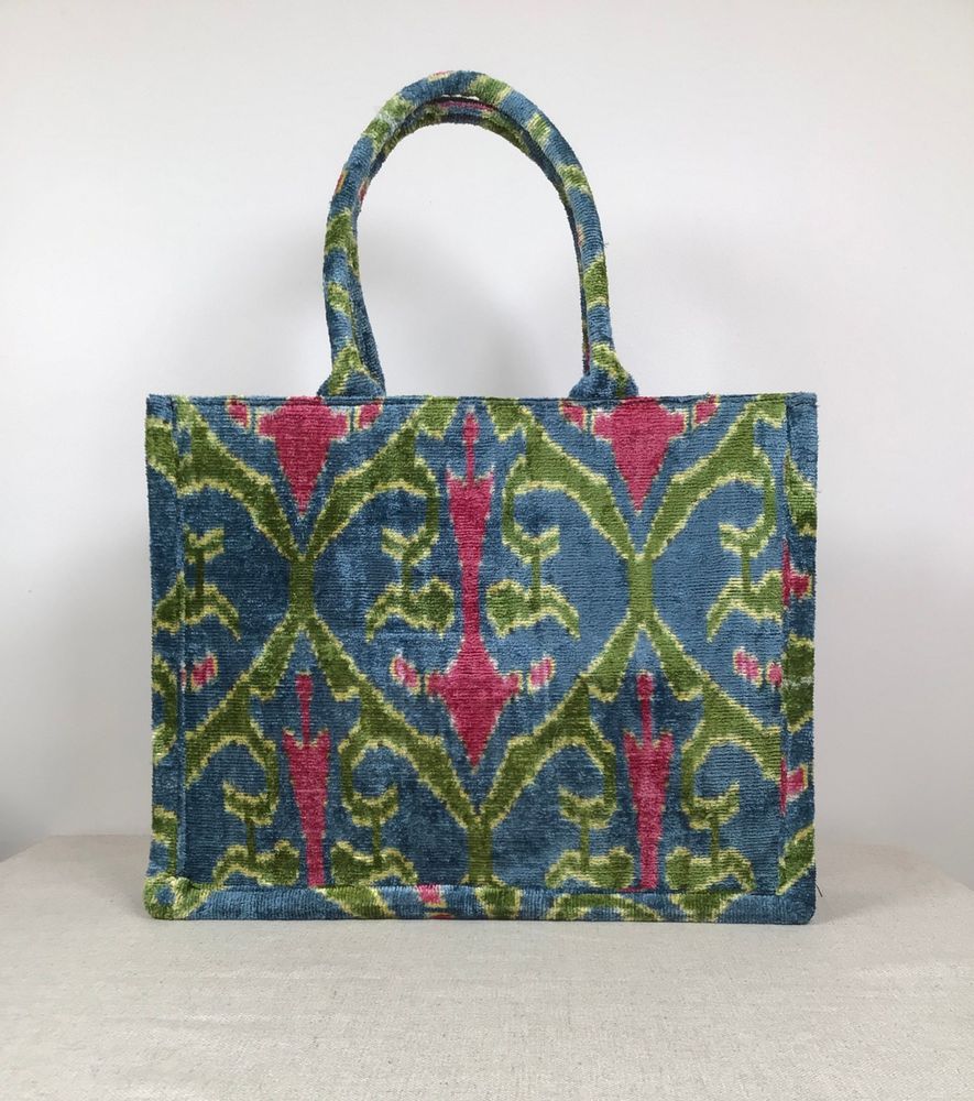 Bags and totes - VELVET TOTE BAG. - DEREGÖZÜ