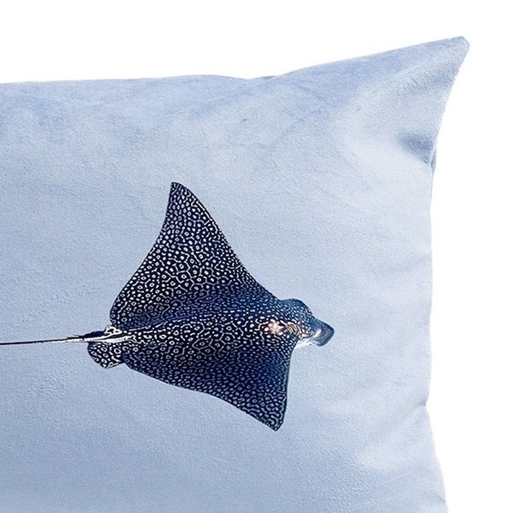 Fabric cushions - Blue Ray cushion - ARTPILO