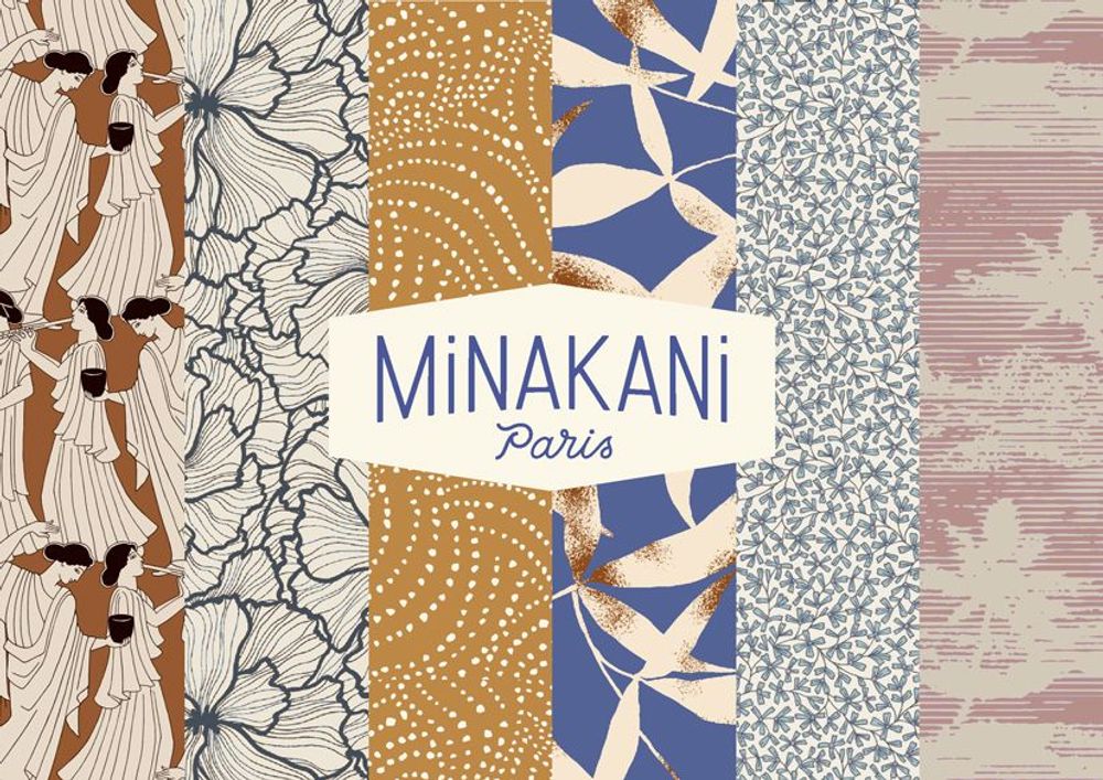 Design textile et surface - Minakani Collection SS24 - MINAKANI PARIS