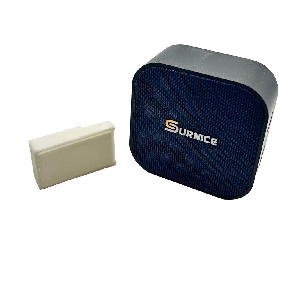 Autres objets connectés - Carillon Carré sans fil à piles 200m Noir et Bleu + Fée Box - LA FÉE SONNETTE
