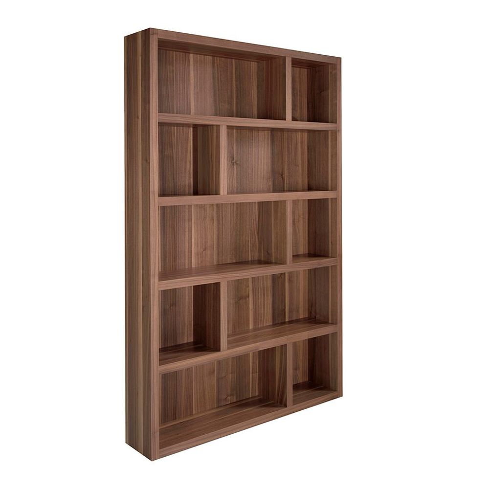 Bibliothèques - Bibliothèque en bois de noyer - ANGEL CERDÁ