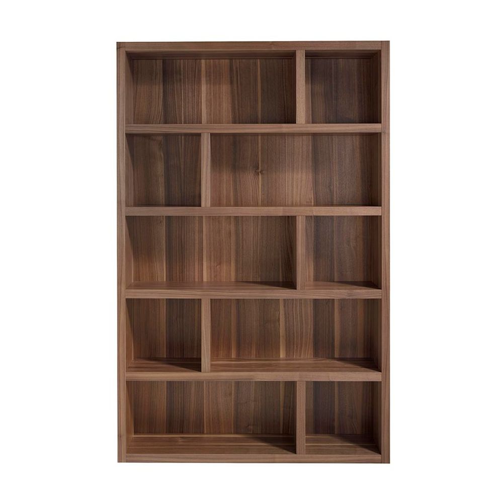 Bibliothèques - Bibliothèque en bois de noyer - ANGEL CERDÁ