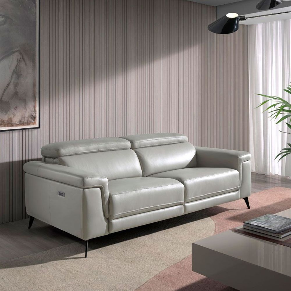 Sofas - 3 seater sofa upholstered in cowhide leather - ANGEL CERDÁ