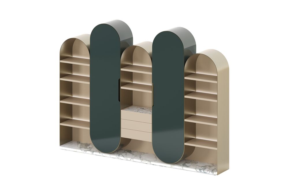 Bookshelves - Horizon Bookcase - ELIE SAAB MAISON