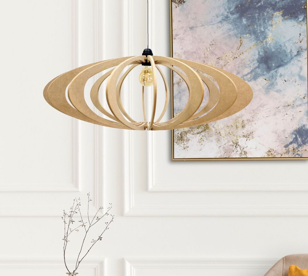 Office design and planning - Pending Lamp D70cm Rolling - RIF LUMINAIRES