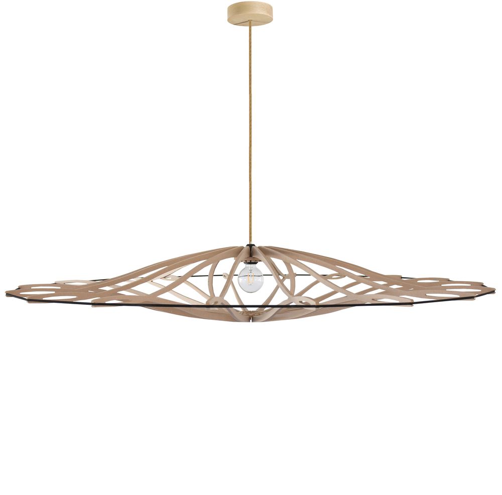 Office design and planning - Pendant lamp TWIST XL D190 cm - RIF LUMINAIRES