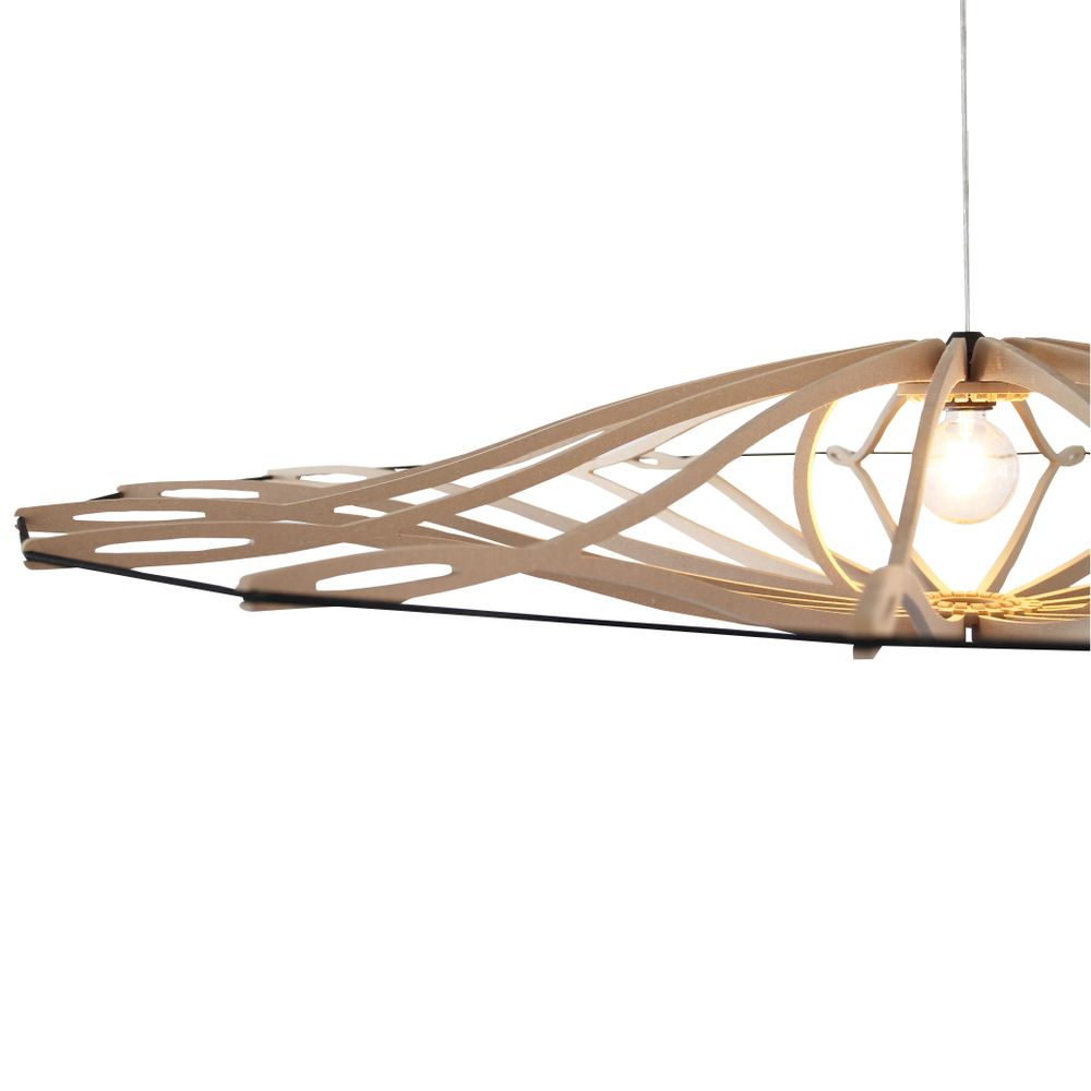 Office design and planning - Pendant lamp TWIST XL D190 cm - RIF LUMINAIRES