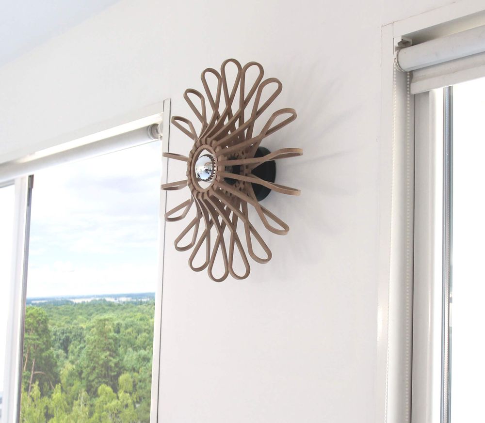 Autres décorations murales - Applique FLEUR D47cm - RIF LUMINAIRES