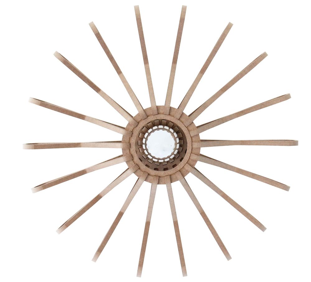 Autres décorations murales - Applique FLEUR D47cm - RIF LUMINAIRES