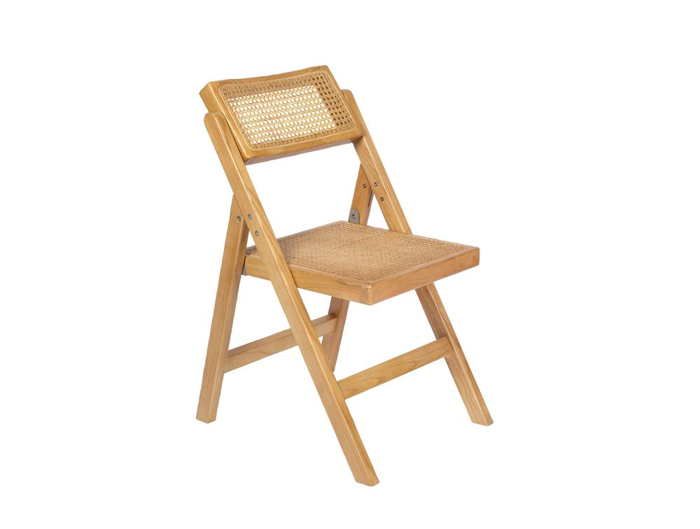 Chaises - Chaise pliante en bois d'orme 40x43x82 cm MU23006 - ANDREA HOUSE