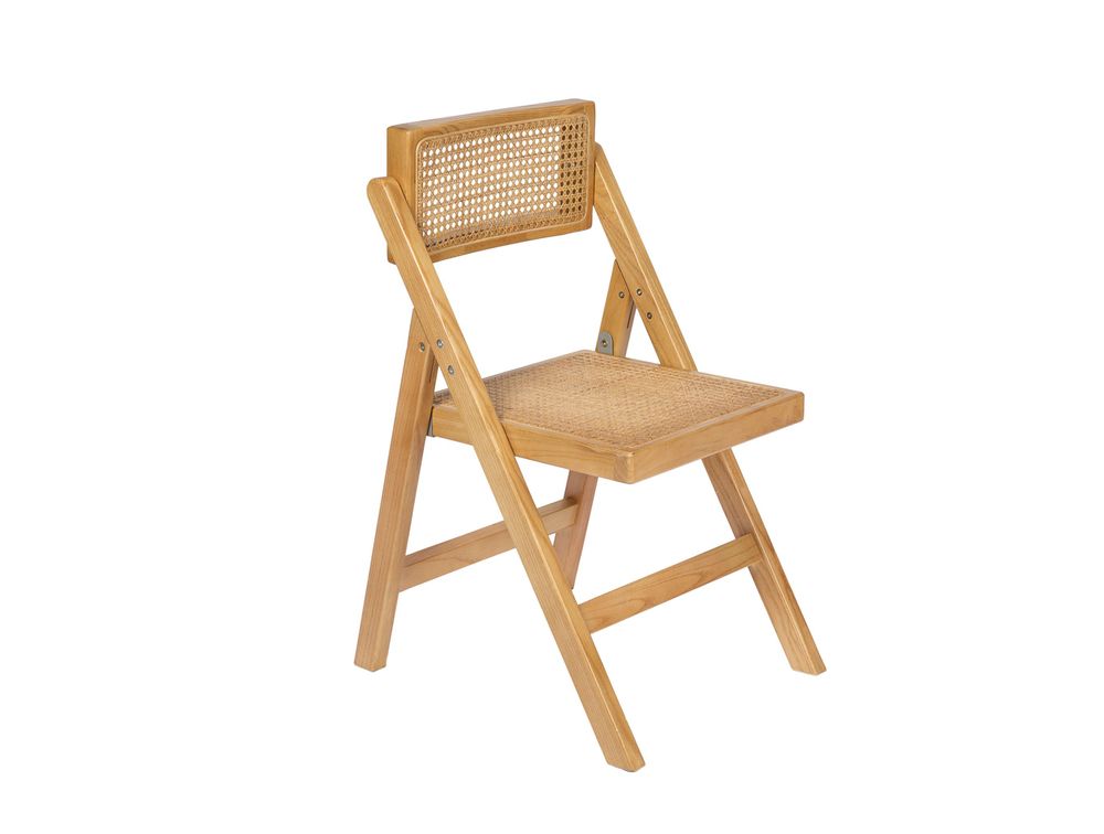 Chaises - Chaise pliante en bois d'orme 40x43x82 cm MU23006 - ANDREA HOUSE