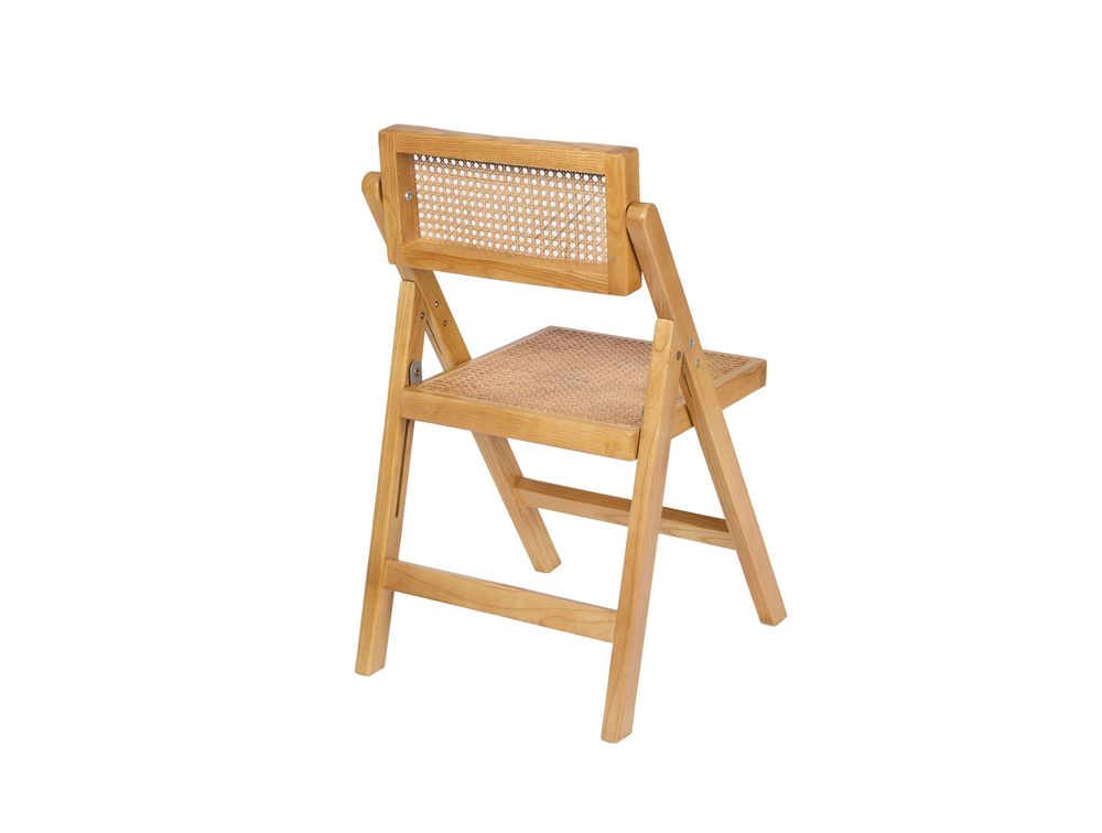 Chaises - Chaise pliante en bois d'orme 40x43x82 cm MU23006 - ANDREA HOUSE