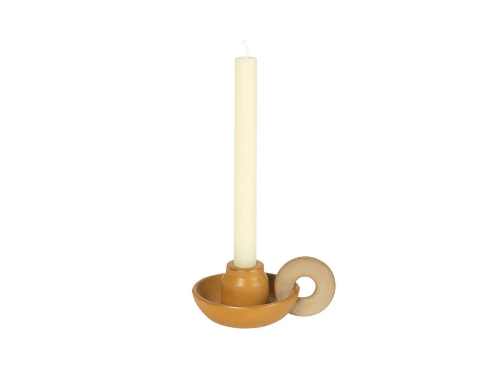 Vases - Bougeoir en céramique en terre cuite AX23033 - ANDREA HOUSE