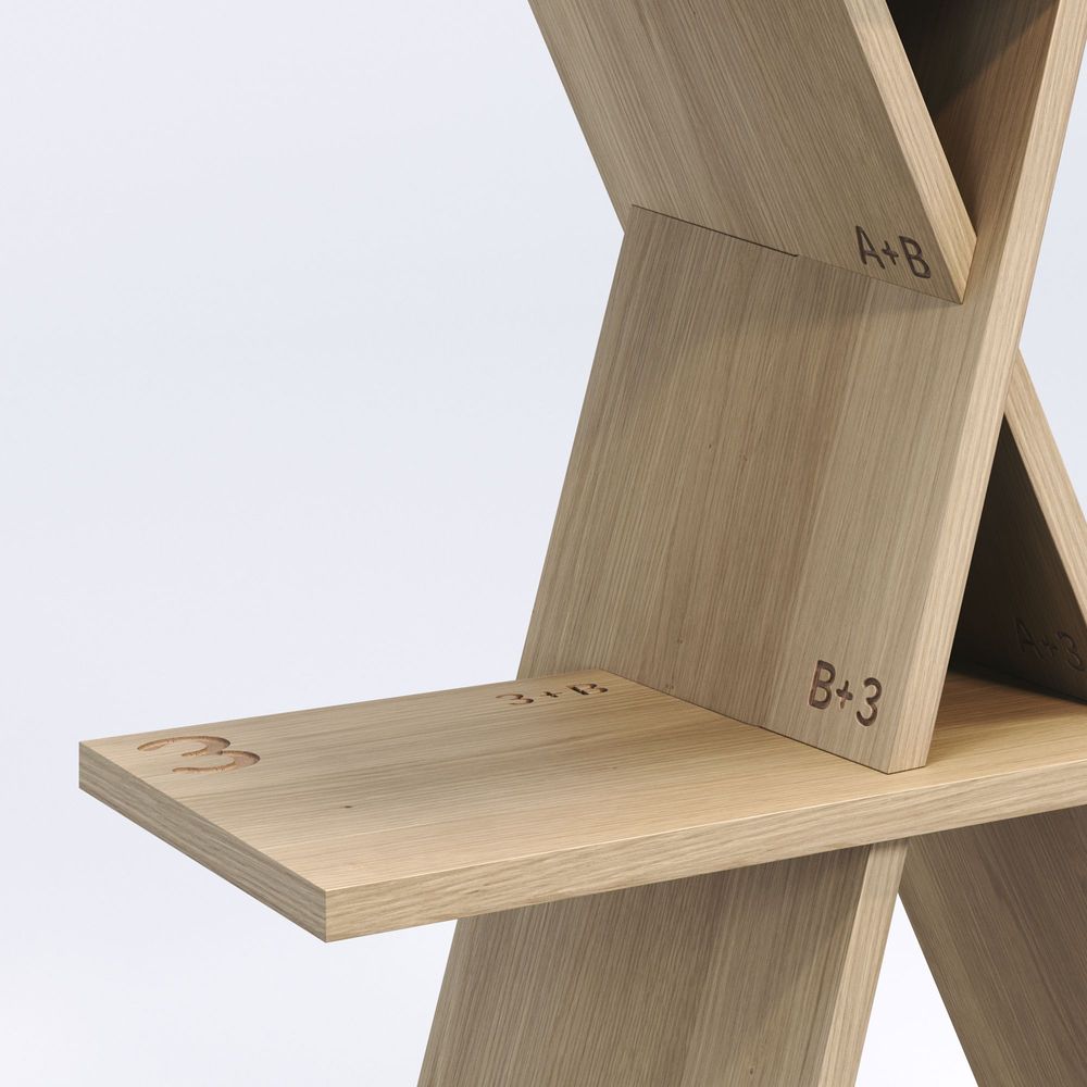 Bookshelves - XI Bookshelf - WEWOOD - PORTUGUESE JOINERY
