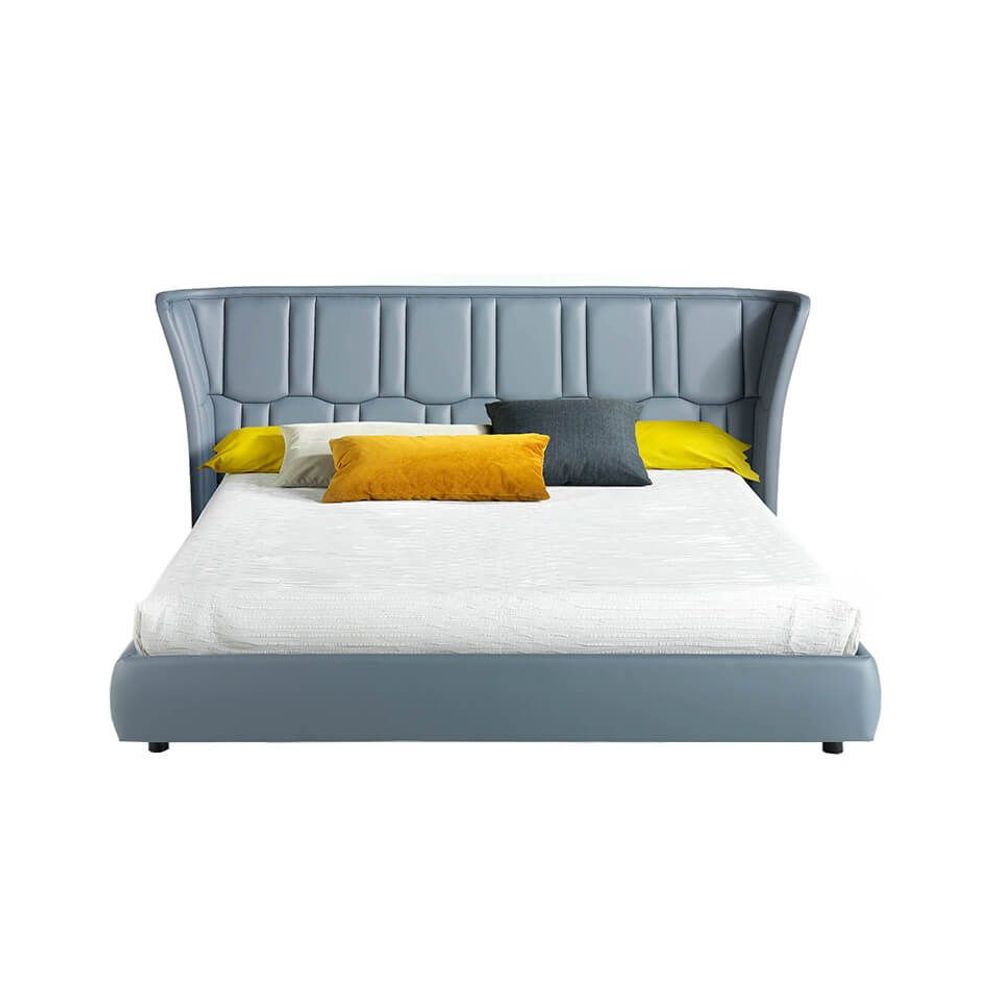 Lits - Upholstered leatherette bed - ANGEL CERDÁ