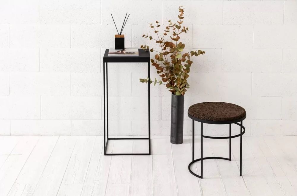 Stools for hospitalities & contracts - MOUND POUF WITH CORK|POUF|CORK - IDDO