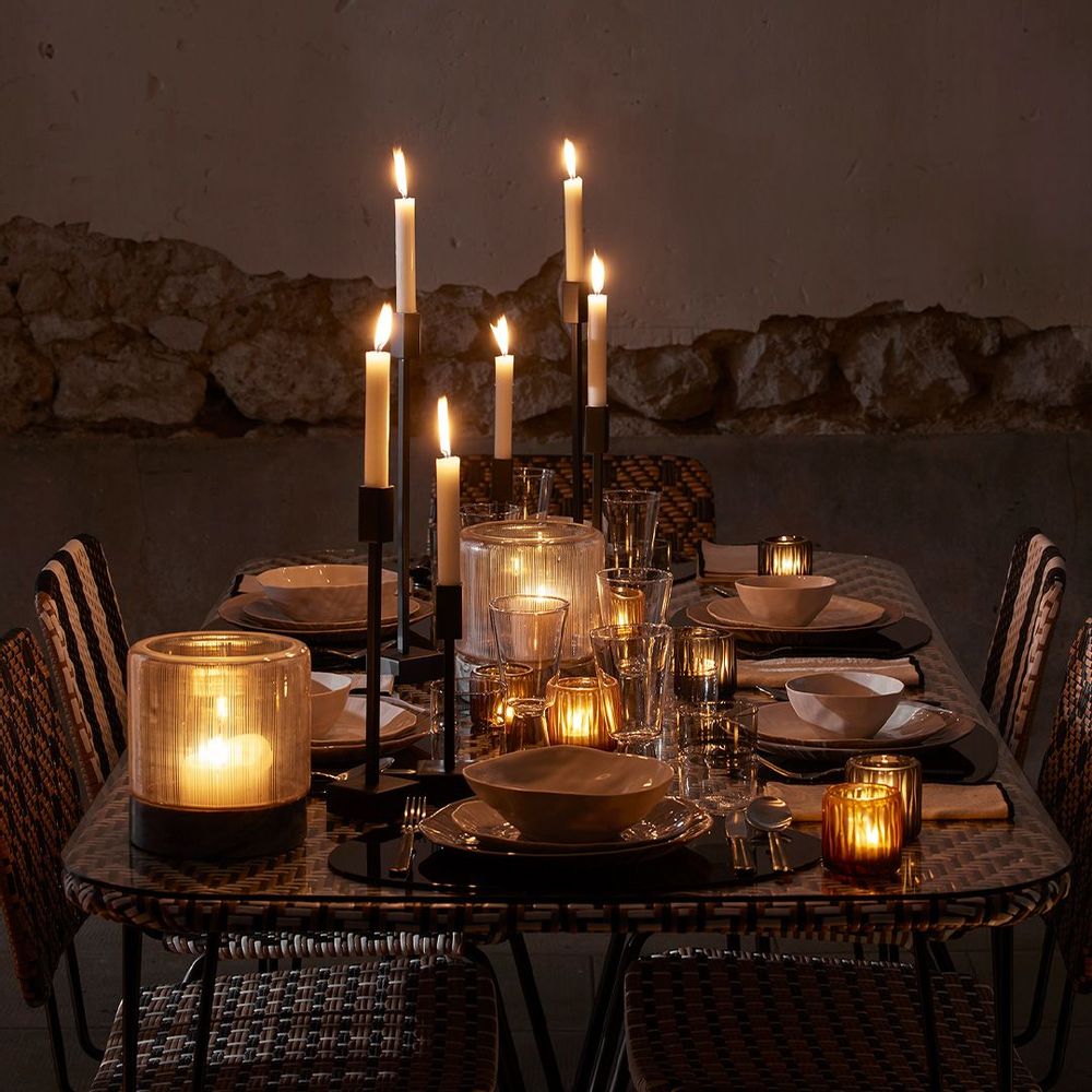 Tables de jardin - Table haute rectangulaire Papyrus - CFOC